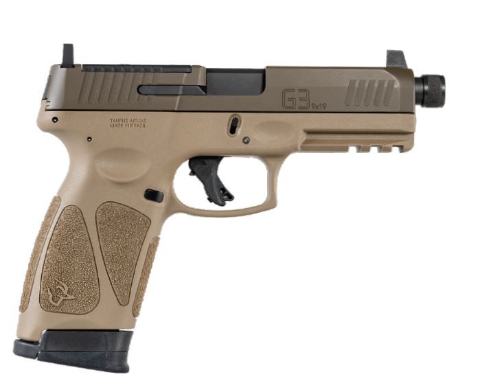 TAUR G3 9MM TAC 4.5 TAN 10RD - 556 Black Friday Promotion